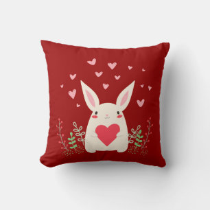 Snel Kawaii Bunny-liefhebbend Kussen