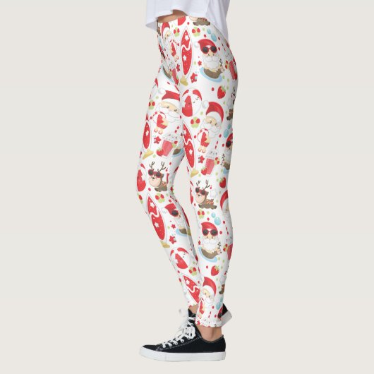 Snel kerstbalpatroon leggings (Links)
