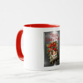 Snel kerstcadeaudesign met kerstcadeau mok (Voorkant links)