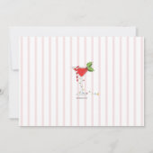 Snel kerstcadeaufeest kaart (Achterkant)