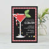 Snel kerstcadeaufeest kaart (Staand voorkant)