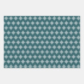 Snel kerstcadeaupapier set van 3 inpakpapier vel (Voorkant 2)