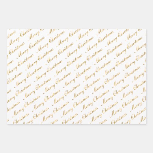 Snel kerstcadeauscript inpakpapier vel (Voorkant 2)