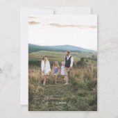 Snel kerstcadeautjes Foto Religieus hotel Feestdagenkaart (Achterkant)