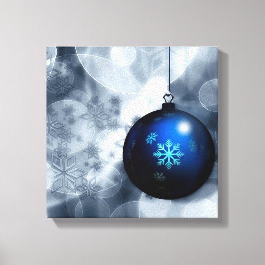 Snel kerstfeest canvas afdruk (Voorkant)