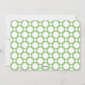 Snel kerstfeest Eenvoudige elegant Script-serie Fo Feestdagenkaart (Achterkant)