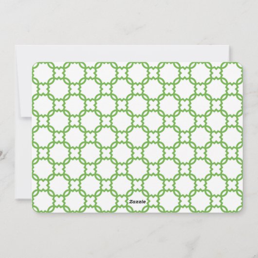 Snel kerstfeest Eenvoudige elegant Script-serie Fo Feestdagenkaart (Achterkant)