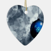 Snel kerstfeest keramisch ornament (Rechts)