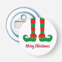 Snel kerstfeest magnetisch bierflesopener