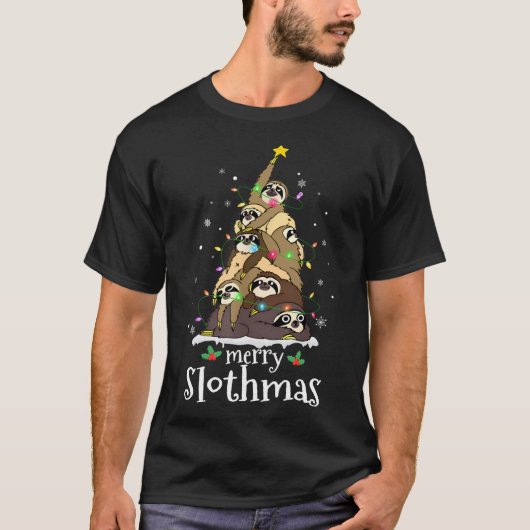 Snel kerstfeest met prettige feestdagen t-shirt (Voorkant)