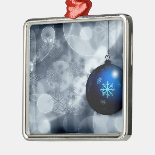 Snel kerstfeest metalen ornament (Links)