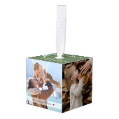 Snel kerstfeest op aarde 5 Foto Decoratie (Voorkant hoekig)