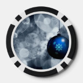 Snel kerstfeest poker chips (Achterkant)