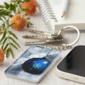 Snel kerstfeest sleutelhanger (Voorkant Rechts)