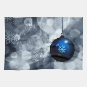 Snel kerstfeest theedoek
