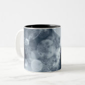 Snel kerstfeest tweekleurige koffiemok (Voorkant links)