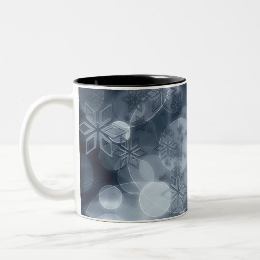 Snel kerstfeest tweekleurige koffiemok (Links)