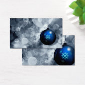 Snel kerstfeest visitekaartje (Bureau)