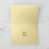 Snel kerstfeestkaartje feestdagen kaart (Binnen)