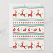 Snel kerstfotokaartjes met Sweater Feestdagenkaart (Achterkant)