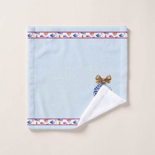 Snel kersthanddoeken bad handdoek (Wasdoekje)