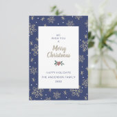 Snel kerstkaartje (Staand voorkant)