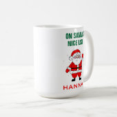 Snel kerstkerstkerstkerstkerstkerstkerstkerstkerli koffiemok (Voorkant rechts)