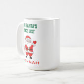 Snel kerstkerstkerstkerstkerstkerstkerstkerstkerli koffiemok (Voorkant links)