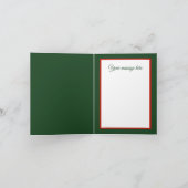 Snel kerstkoekje toevoegen tekst feestdagen kaart (Binnen)