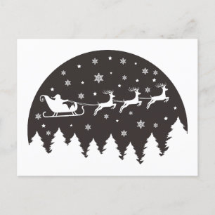 Snel kerstontwerp feestdagenkaart