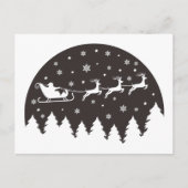 Snel kerstontwerp feestdagenkaart (Voorkant)