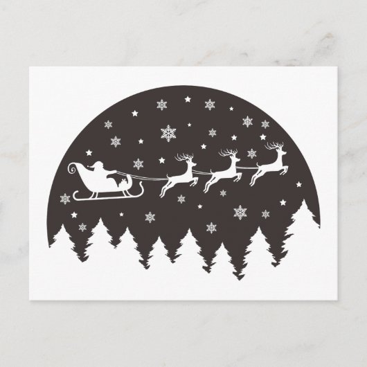 Snel kerstontwerp feestdagenkaart (Voorkant)