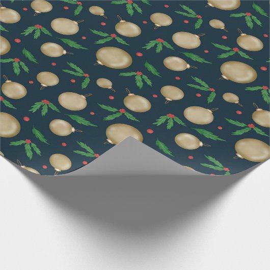 Snel kerstpapier cadeaupapier (Hoek)