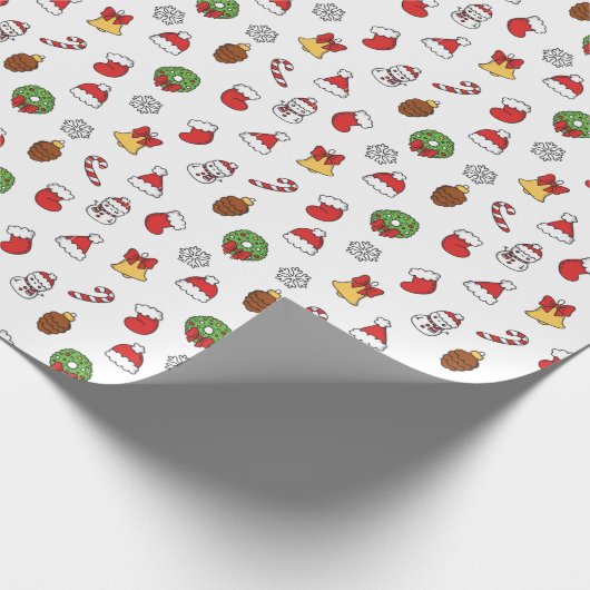 Snel kerstpapier cadeaupapier (Hoek)