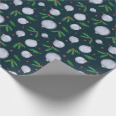Snel kerstpapier cadeaupapier (Hoek)