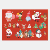 Snel kerstpapier inpakpapier vel (Voorkant 3)