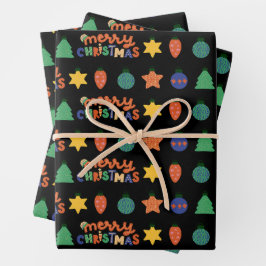 Snel kerstpapier inpakpapier vel