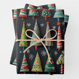 Snel kerstpapier inpakpapier vel