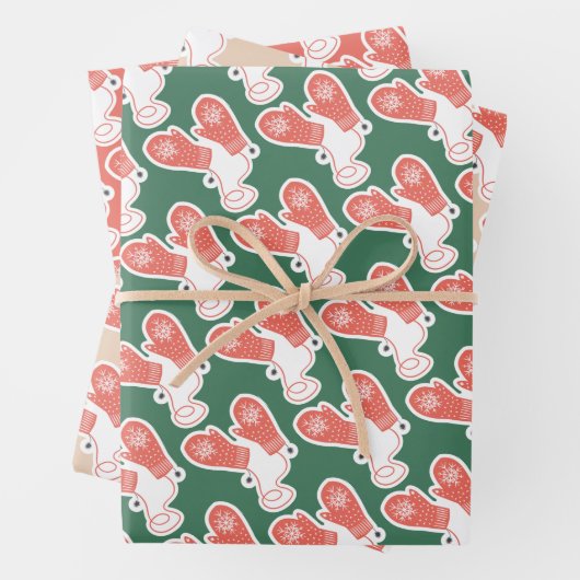 Snel kerstpapier inpakpapier vel (In situ)
