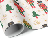 Snel kerstreckerkpapier voor het ompakken van bont cadeaupapier (Rol Hoek)