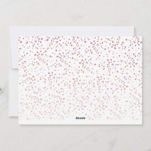 Snel kerstrood kalligrafie 1 Foto Feestdagenkaart (Achterkant)