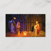 Snel kerstscherm in Washington DC Visitekaartje (Achterkant)