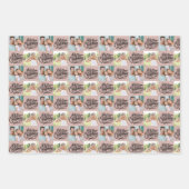 Snel kerstscript, 6 Foto Inpakpapier Vel (Voorkant 3)