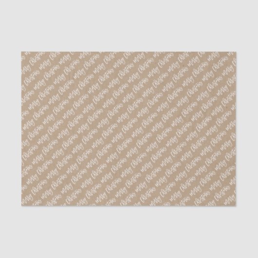 Snel kerstscript | bewerkbare kleuren tissuepapier (Voorkant)