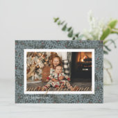 Snel kerstscript en foto's met Berries Feestdagenkaart (Staand voorkant)