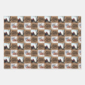 Snel kerstscript toetsenbord 6 Fotoset Inpakpapier Vel (Voorkant 2)