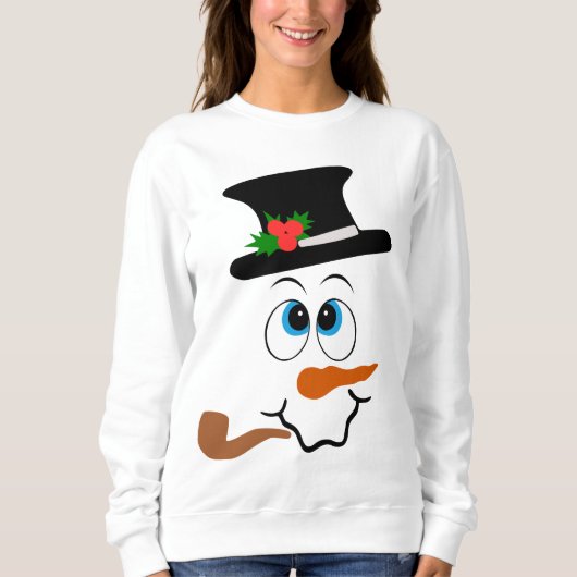 Snel kerstsnowman met sweatshirt (Voorkant)