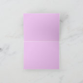 Snel leven bat Mitzvah Hartelijk dank Bedankkaart (Binnen)