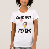 SNEL MAAR PSYCHO T-SHIRS T-SHIRT (Voorkant)