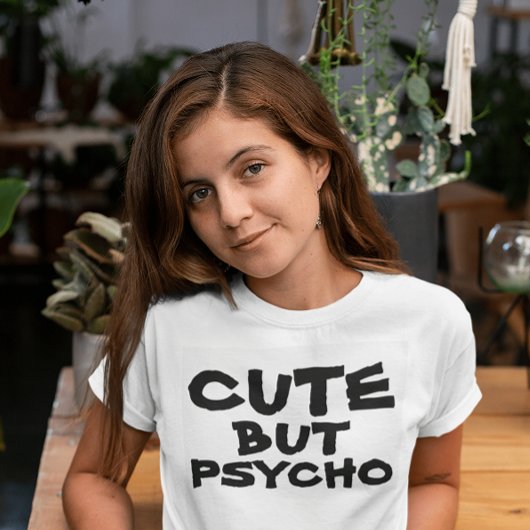 SNEL MAAR PSYCHO T-SHIRS T-SHIRT